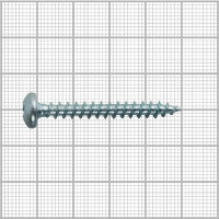 Саморезы универсальные STANDERS оцинкованные 5x40, 15 шт.