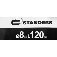 Саморез с пресс-шайбой для деревянного домостроения STANDERS конструкционный с острым наконечником, 8x120