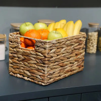 Корзина стеллажная Золотистый колос 22x19x31 см 13 л гиацинт цвет бежевый