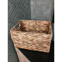 Корзина стеллажная Золотистый колос 22x19x31 см 13 л гиацинт цвет бежевый