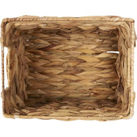 Корзина стеллажная Золотистый колос 19x17x25 см 8.1 л гиацинт цвет бежевый