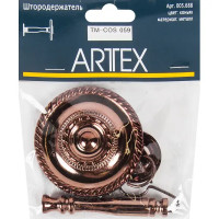 Держатель штор Солнце Arttex металл цвет коньяк 75см