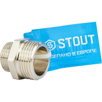 Ниппель Stout 1x3/4\