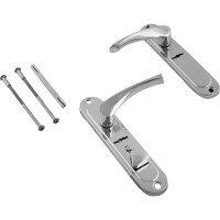 Ручка дверная на планке Avers HP-42.0123-S-C-CR-L, цвет хром