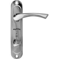 Ручка дверная на планке Avers HP-42.0123-S-C-CR-L, цвет хром