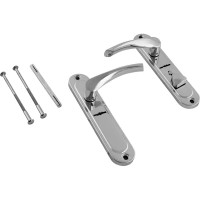 Ручка дверная правая на планке Avers HP-42.0123-S-C-CR-R, цвет хром