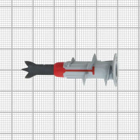 Дюбель для листовых материалов DuoBlade, 8x45 мм, нейлон, 10 шт.