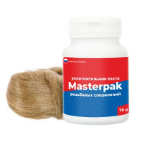 Паста уплотнительная Masterpak для воды 70 г со льном