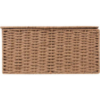 Корзина мягкая с ручками 31x23x15 см 10 л бумажный шпагат цвет коричневый