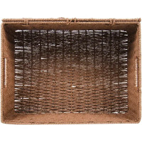 Корзина мягкая с ручками 38x28x18 см 19 л бумажный шпагат цвет коричневый