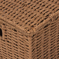 Корзина мягкая с ручками 38x28x18 см 19 л бумажный шпагат цвет коричневый