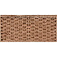 Корзина мягкая с ручками 38x28x18 см 19 л бумажный шпагат цвет коричневый