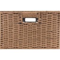 Корзина для хранения 45x21x33 см бумажный шпагат цвет коричневый