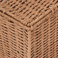 Корзина для хранения 45x21x33 см бумажный шпагат цвет коричневый