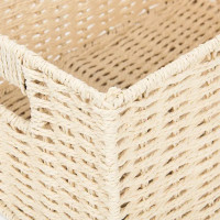Корзина мягкая 31x23x15 см 10 л бамбук цвет бежевый