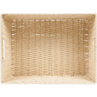 Корзина мягкая 38x28x18 см 19 л бамбук цвет бежевый