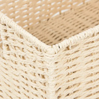 Корзина мягкая 38x28x18 см 19 л бамбук цвет бежевый