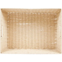 Корзина мягкая 45x33x21 см 31 л бамбук цвет бежевый