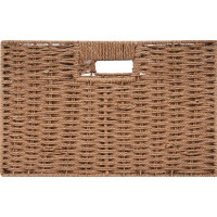 Корзина для хранения 45x21x33 см бамбук цвет коричневый