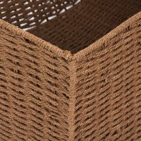 Корзина для хранения 45x21x33 см бамбук цвет коричневый
