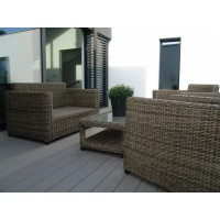 Террасная доска ДПК CM Decking Grand цвет Венге 3000x190x25 мм вельвет 0.57 м²