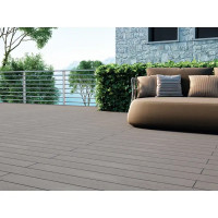 Террасная доска ДПК CM Decking Grand цвет Венге 3000x190x25 мм вельвет 0.57 м²