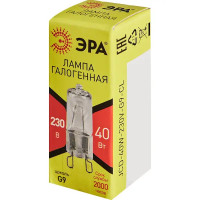 Лампа галогеновая G9 230 В 40 Вт U-образная 300 лм, теплый белый свет