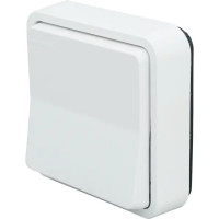 Переключатель накладной влагозащищенный Schneider Electric Mureva Styl 1 клавиша IP55 цвет белый