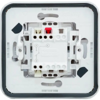 Переключатель накладной влагозащищенный Schneider Electric Mureva Styl 1 клавиша IP55 цвет белый