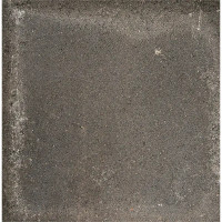 Плитка тротуарная вибропрессованная, 300x300x60 мм цвет чёрный