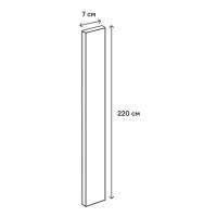 Карниз для кухонного шкафа Ньюпорт Delinia ID 220x7 см МДФ цвет бежевый