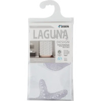Штора для ванной Fixsen Laguna 180x200 см полиэстер цвет белый