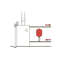 Расширительный бак Flamco Flexcon R 12 л