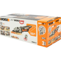 Мини-пила циркулярная аккумуляторная Worx WX527.9, 20 В Li-ion, 85 мм, без АКБ и ЗУ