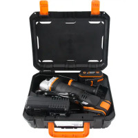 УШМ аккумуляторная Worx WX800, 20 В Li-ion 2x2 Ач, 115 мм