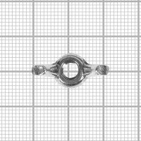 Гайка барашковая М5, DIN 315, нержавеющая сталь, 10 шт.