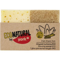 Губки для посуды York «Eco Natural» 2 шт