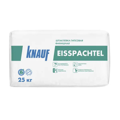 Шпаклёвка гипсовая финишная Knauf Айсшпахтель 25 кг
