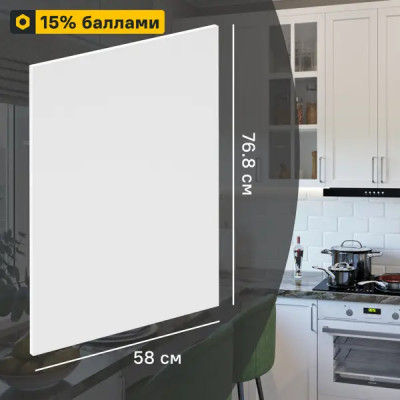 Фальшпанель для шкафа Delinia ID Ньюпорт 58x76.8 см МДФ цвет белый