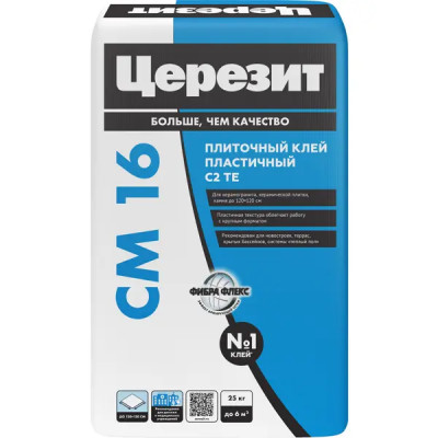 Клей для плитки Церезит CM 16 25 кг