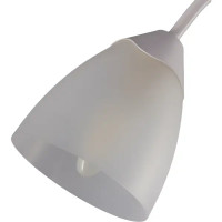 Люстра потолочная Vitaluce Найс 5 ламп 15м² Е14 цвет белый матовый