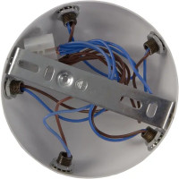 Люстра потолочная Vitaluce Найс 5 ламп 15м² Е14 цвет белый матовый