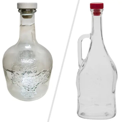 Бутыль Магнум 1.5 л, с ручкой в ассортименте