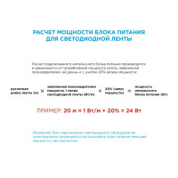 Комплект светодиодной ленты для контурной подсветки 12В 10 Вт/м smd5050 60д/м IP20 700Лм/м ширина подложки 10мм 5м RGB