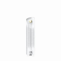 Радиатор Rifar Monolit 350/100 биметалл 10 секций нижнее правое подключение цвет белый