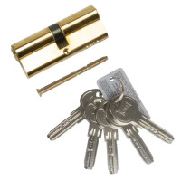 Цилиндр ключ/ключ 35х45 золото,164 OBS SNE/80