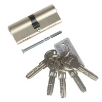 Цилиндр ключ/ключ 45х55 никель,164 OBS SNE/100