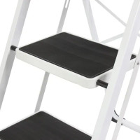 Стремянка стальная LY-SL02P 3 ступени, максимальная нагрузка 150 кг