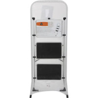 Стремянка стальная LY-SL02P 3 ступени, максимальная нагрузка 150 кг