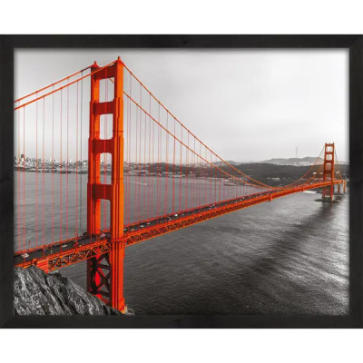 Картина в раме 40х50 см «Golden Gate»